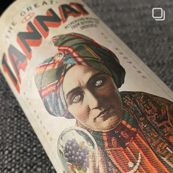 Bonny Doon The Great Tannat Wine Label