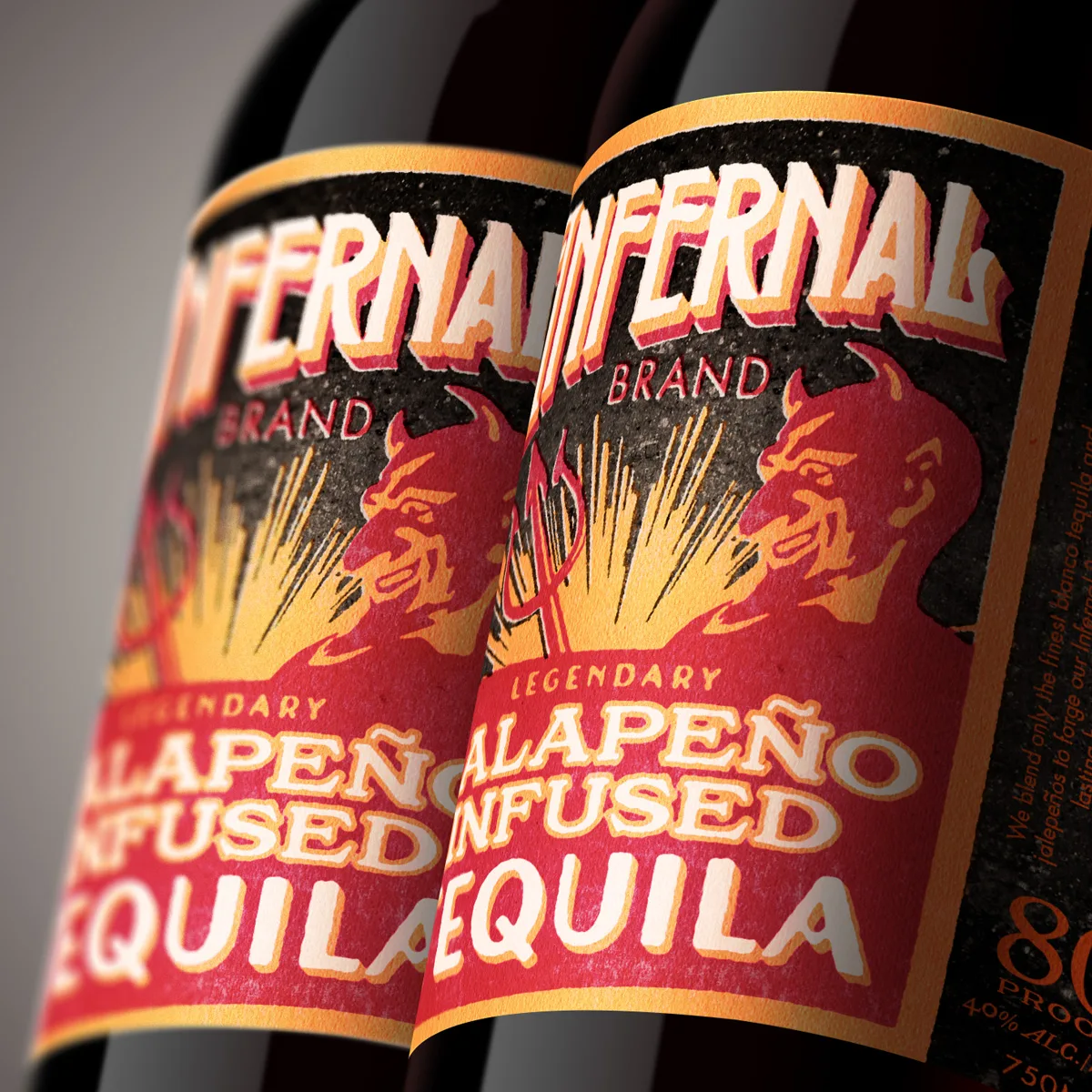 Infernal Jalepeno-infused Tequila