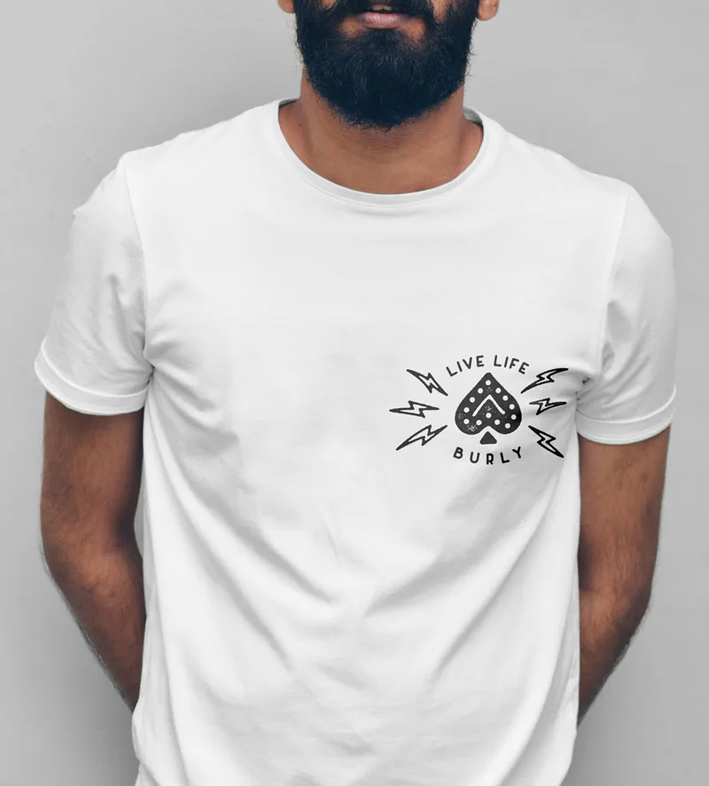 Burly King of Spades tshirt